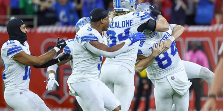 Detroit Lions vs Houston Texans Match Player Stats