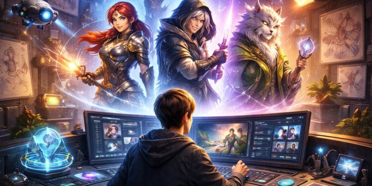 Designing Game Characters with Personality Using AI